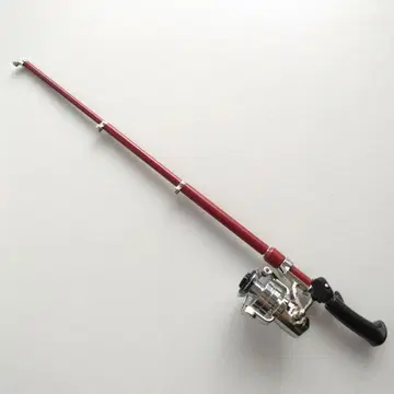 미니미니 낚시용품 마스코트 다이캐스트제 스피닝 릴 낚싯대 세트