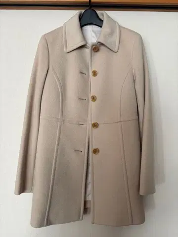 띠어리 울 캐시미어 하프 코트 2