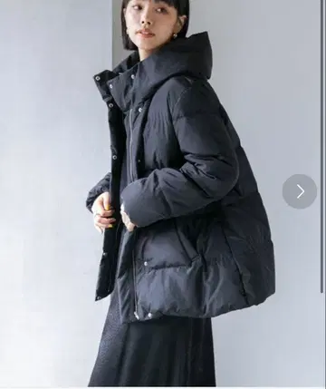 나노 유니버스 다운 자켓 블랙