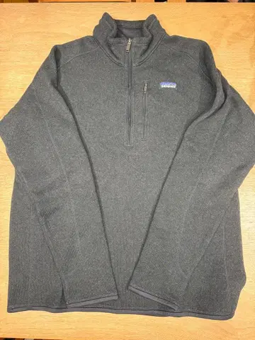 patagonia 베터 스웨터 하프 지퍼 플리스 XL 블랙