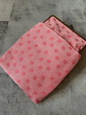 고슈인 백 숄더 끈 포함 사나다 끈 AYANOKOJI 교토 가마구치 핑크