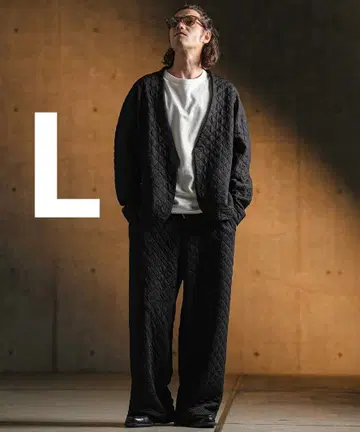 GLIMCLAP 그리클랩 퀼팅 자켓 팬츠 세트 L 새상품