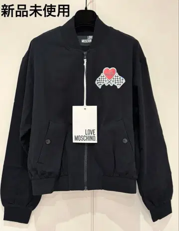 새상품 LOVE MOSCHINO 맨투맨 지퍼 자켓