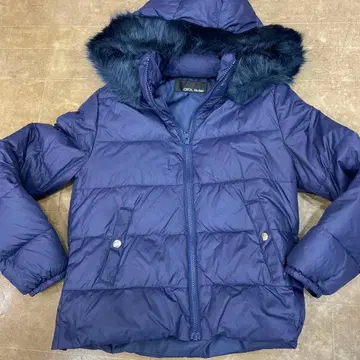 CECIL McBEE 네이비 다운 자켓