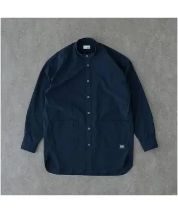 CORDURA 릴랙스 밴드 카라 셔츠 L 셔츠 노카라