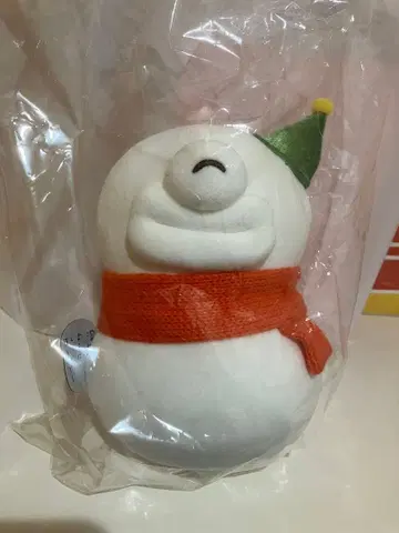 오데 눈사람 봉제 인형 치이카와 미사용 새상품