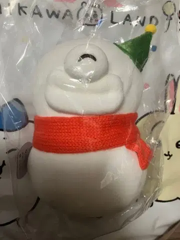 오데 눈사람 봉제 인형 치이카와 미사용 새상품