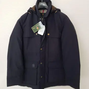 Huntington Club 다운 하프 후드 부착 자켓 새상품