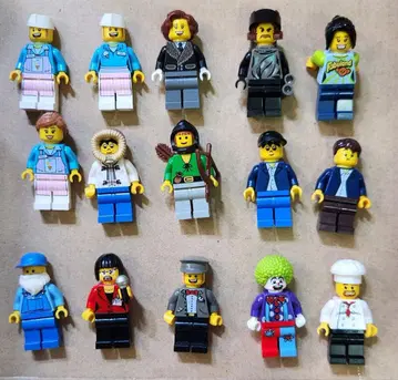 레어!! LEGO 미니 피규어 레트로 세트 58