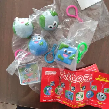 대지의 아이 마스코트 참 4개 묶음 판매.