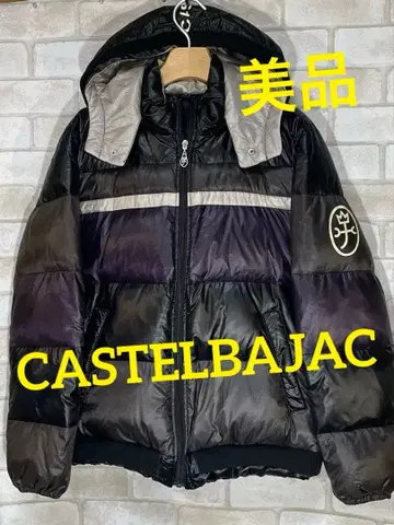 [ CASTELBAJAC ] 까스텔바작 다운 자켓 카몬 로고