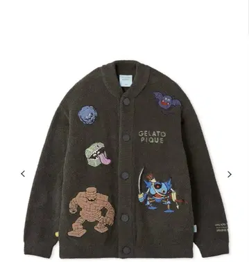 젤라피케 x 드래곤 퀘스트 파우더 모듬 몬스터 블루종 M