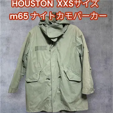 새상품급 HOUSTON m65 나이트 카모 후드티 XXS 풀세트