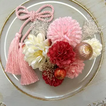 성인식 일본 의류 후리소데 시치고산 사전 촬영 머리 장식