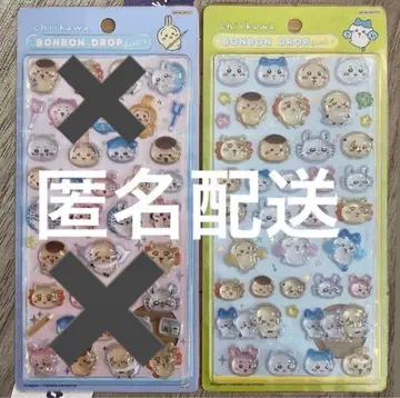 치이카와 (먼작귀) 모자 꽁지 드롭 씰 모두 니코니코