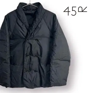 새상품급 45R 나일론 다운 코트 다크 네이비 정가 68200엔