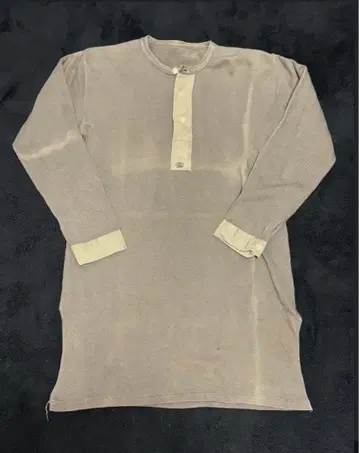 [ 최상급 ] 40수 스웨덴군 M-39 왕관 헨리넥 서멀 셔츠