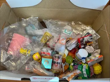 가챠가챠 묶음 판매 식품, 음료 세트