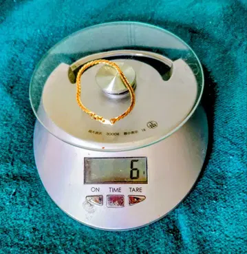 실버 뜨개질 팔찌 16g