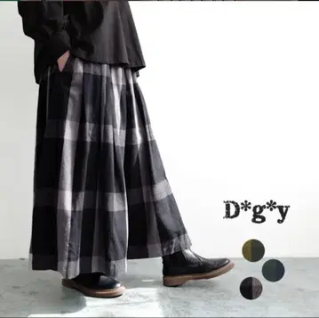 Dgy 플레어 가우초 팬츠