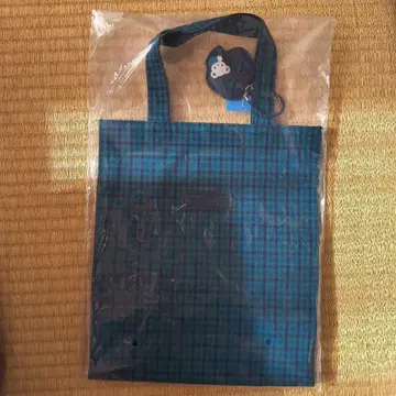 미개봉 새상품 파밀리아 familiar 토트백 (대) 블루 계열 체크