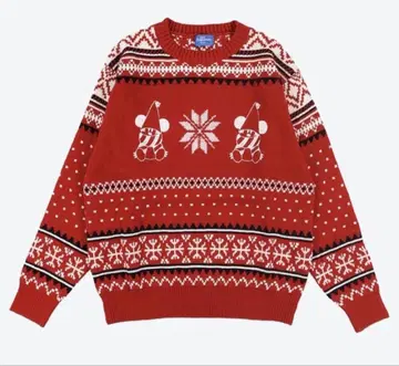 도쿄 디즈니 리조트 니트 스웨터 릴린린 크리스마스