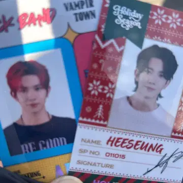 ENHYPEN WORLD 팝업 sp카드 히승