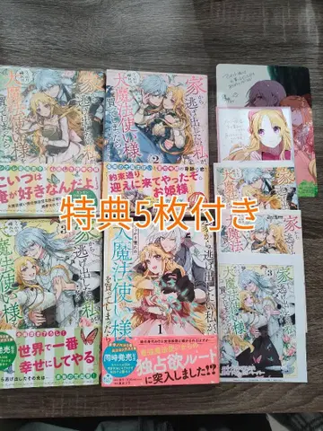 집에서 도망치고 싶었던 내가 실수로 동경하던 대마법사님을 사버렸다면 세트