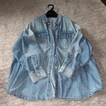 loungedress 데님 셔츠 프리 사이즈