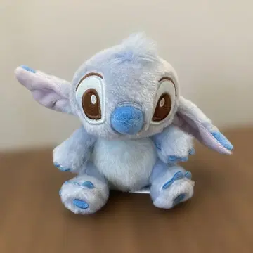 스카이블루 스티치 봉제 인형 약 20cm 키링