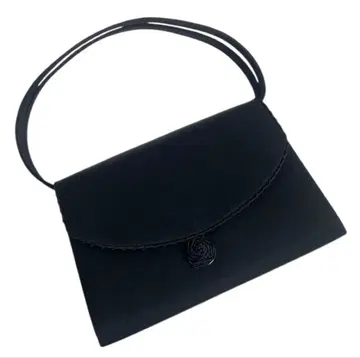 컨디션 최상 PETIT SOIR 블랙 포멀 핸드백 25시204