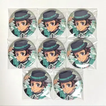 귀멸의 칼날 AGF 토끼 해 글리터 캔뱃지 카마도 탄지로