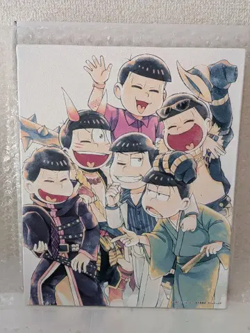 오소마츠 6쌍둥이 니트의 삶 전시회 캔버스 보드