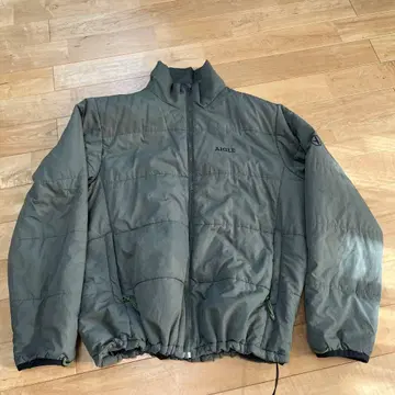 AIGLE 그레이 다운 자켓