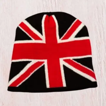 [ 미사용 ] 유니언 잭 니트 캡 Union Jack 비니