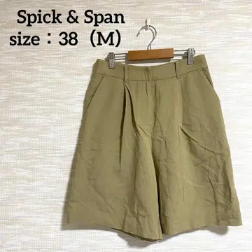 Spick & Span 숏팬츠 하프 팬츠 [ M ] 린넨 혼방 1009
