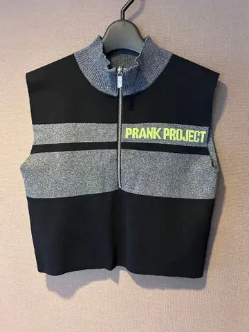PRANK PROJECT 사이클링 니트 탑