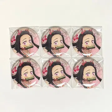 귀멸의 칼날 AGF 토끼 해 글리터 캔뱃지 카마도 네즈코