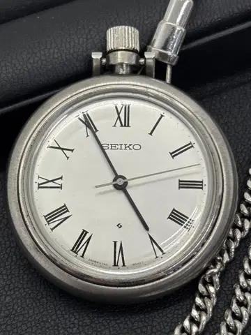 SEIKO 회중시계 5740-8010 실버 885 가동품 앤티크