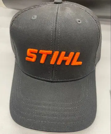 STIHL 메쉬 캡 블랙/오렌지