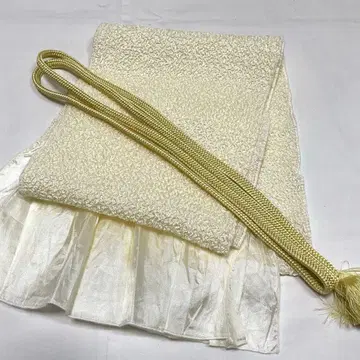 C136 오비 총조리 오비매듭 세트 컨디션 최상 기모노