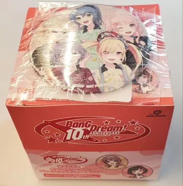 BanG Dream! 라운드 원 캔뱃지 10종 컴프 BOX 특전 포함