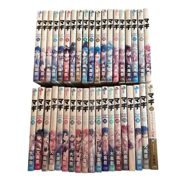 마기 전권 세트 전 37권 캐릭터 대도감 포함