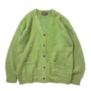 니트 가디건 모헤어 터치 무지 XL LL 유니버드72