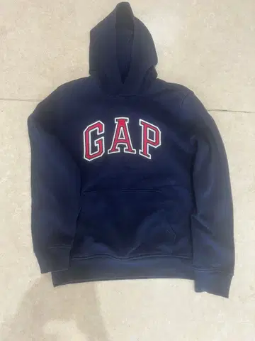 GAP 네이비 후드 부착 후드티