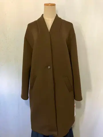 일본산 일본제 본딩 코트 브라운 새상품