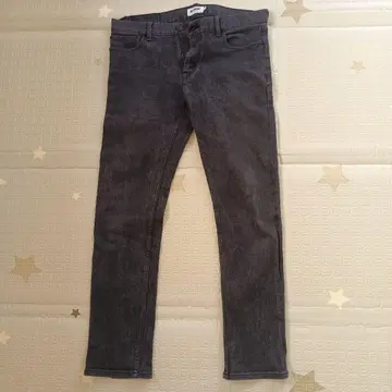 XLARGE 스트레이트 데님 34 블랙