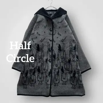 1606 레나운 Half Circle 하프 서클 울 코트 루돌프