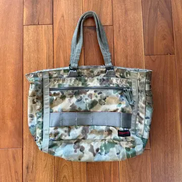 BRIEFING 카모플라쥬 토트백