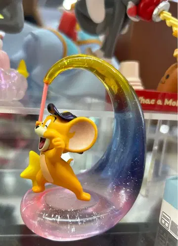 미사용 새상품 52TOYS 톰과 제리 판타지 매직 무지개 마법 제리